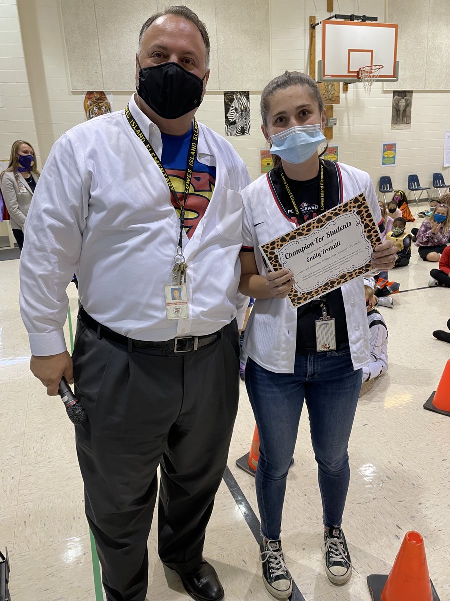 LowesIslandElem's tweet photo. Congratulations to Mrs. Frattali @frattali_fifth for being nominated by your peers as our Lowes Island Champion For Students! #spottedatlow
@TimSparbanie @Mrs__Painter https://t.co/mO6EB1QrpB