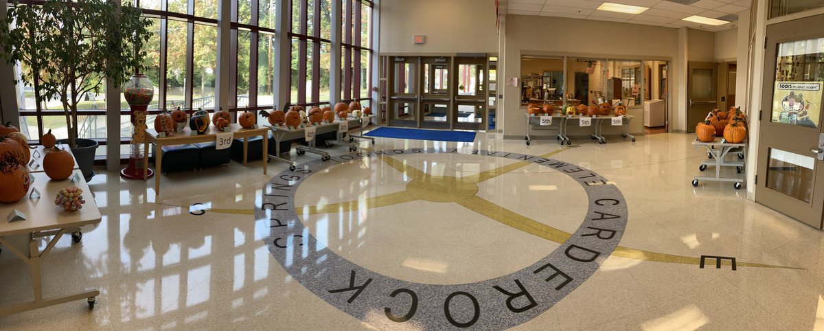 RCVprincipal's tweet photo. Annual Carderock Pumpkin Decoration Contest is back!!! #CarderockMagic #lovemyjob https://t.co/C7uDpP8DuQ