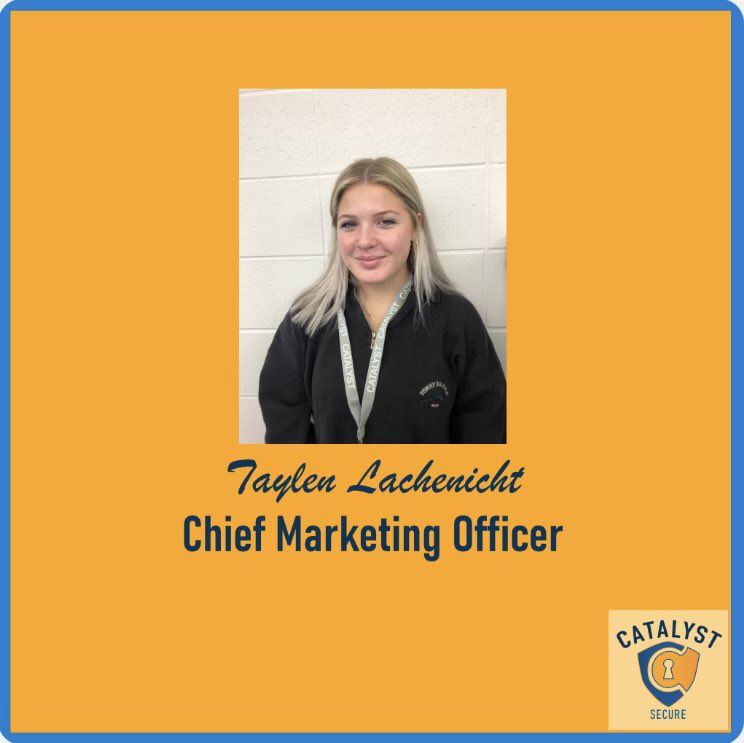 catalystvei's tweet image. Meet our new Design, Marketing, and Administrative Chiefs of Catalyst Secure!🔒