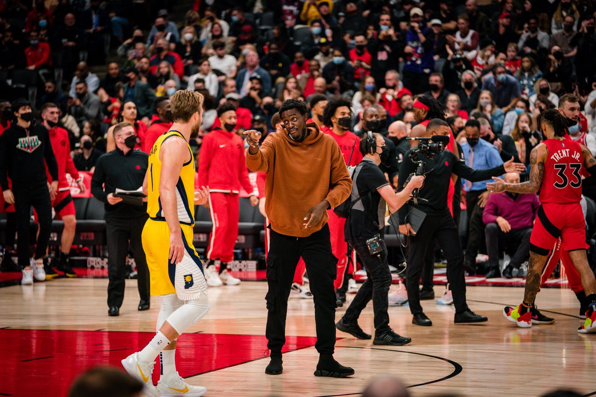 Raptors's tweet photo. Some art from last night 🖼️ https://t.co/zqpJEwSArj