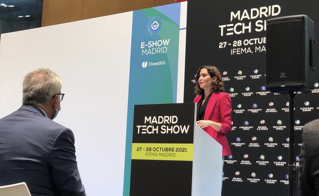 carlosizqtorres's tweet photo. 🔝 Éxito de expositores y visitantes en la feria tecnológica más importante de #España #MadridTechShow #MTS21

La @ComunidadMadrid apuesta de forma decidida por hacer de la #ComunidadDeMadrid la región más digitalizada de #Europa y cada día damos un paso más

#DigitalizaciónCM https://t.co/w70MIzzFCH