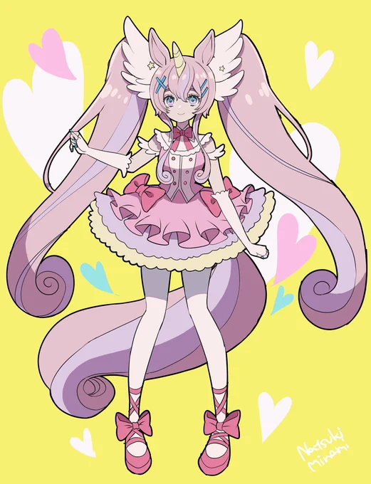 ピンク×ユニコーンなOCちゃん 