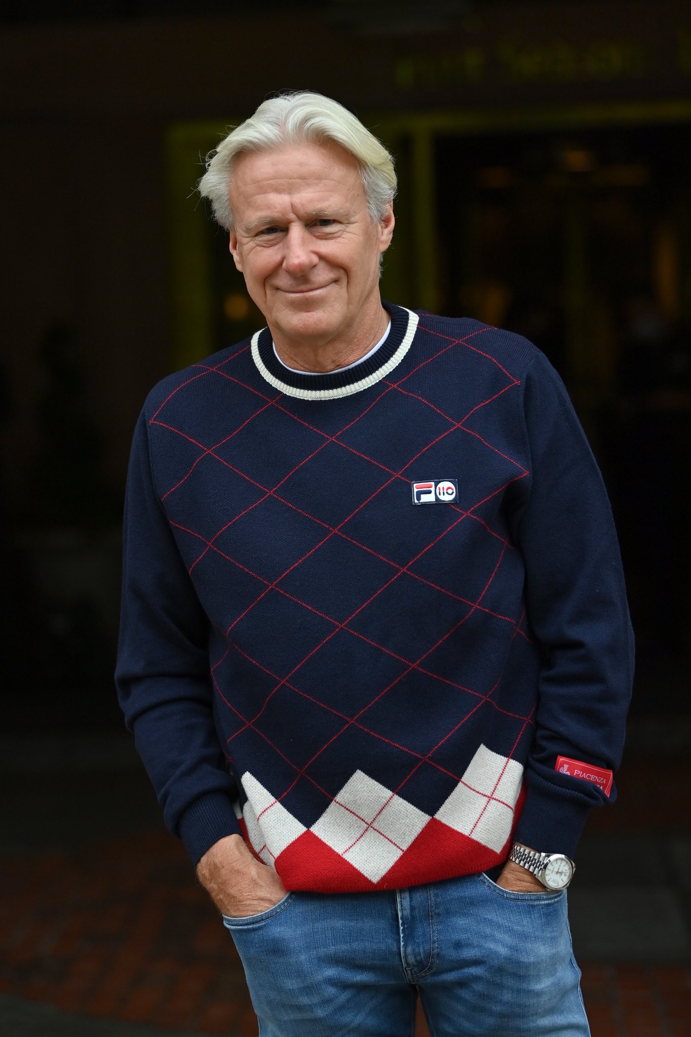 80s FILA BJORN BORGフィラ ボーダーポロシャツ ITALY製 80s FILA BJORN BORGフィラ ボーダーポロシャツ ITALY製