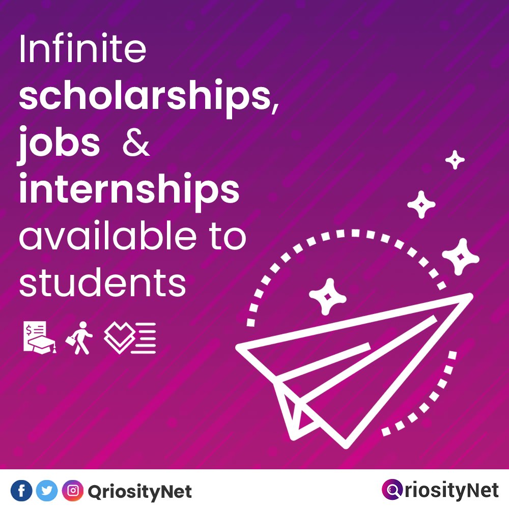 QriosityNet's tweet photo. Achieve your goals and get that dream job with QriosityNet.

#job #work #jobs #jobsearch #career #business #internship #hiring #recruitment #o #scholarship #life #employment #instagram #motivation #working #marketing #like #resume #nowhiring #careers #jobfair #jobvacancy https://t.co/4knEp2ra3E