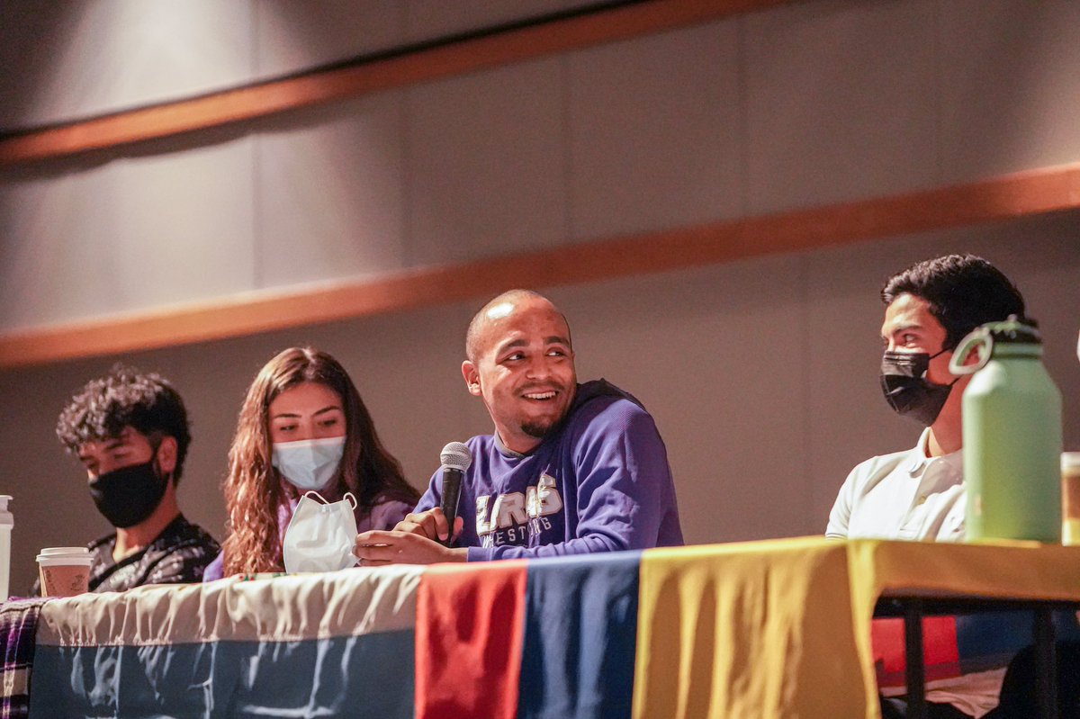 LorasAthletics's tweet photo. In partnership with @LorasInclusion, student-athletes from @DuhawkWrestling, @LorasMSoccer, @LorasDuhawksXC, @LorasTennis, @LorasWSoccer and @DuhawkWBB hosted the Power in Our Voices Panel to celebrate & educate during Latinx Heritage Month! #GoDuhawks #LorasInclusion @NCAADIII https://t.co/3ebZs4zCAF