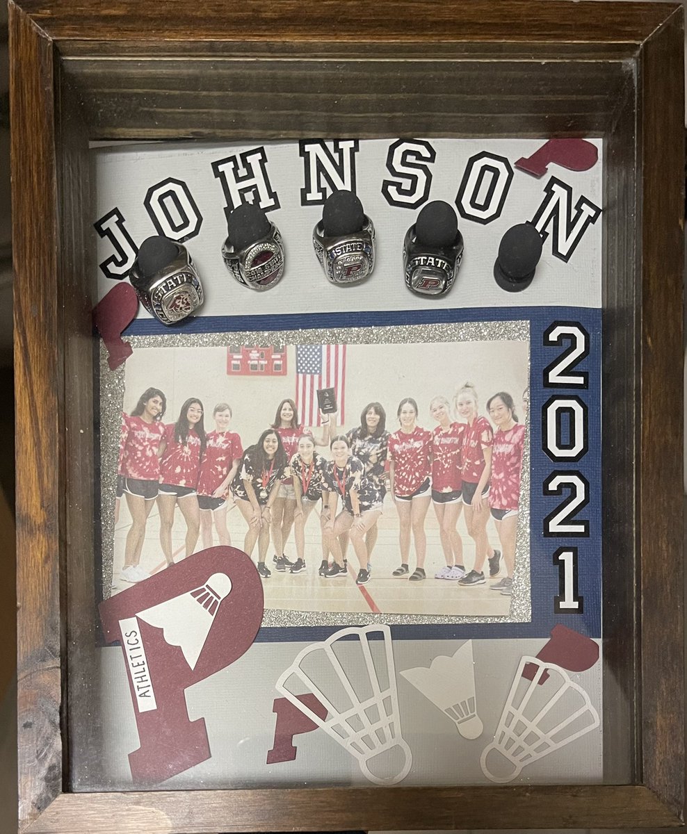 PerryBadminton's tweet image. Man alive, we’re going for five!  Good luck in the State Finals tonight ladies!