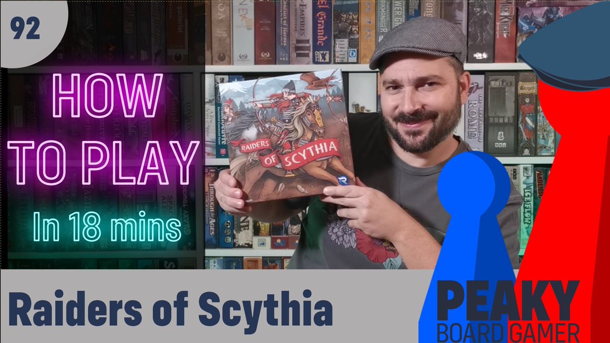 This is my video for the great "Raiders of Scythia" designed by Shem Phillips and produced by <a href="/garphillgames/">Garphill Games</a>
youtu.be/qtj7qEdNvI8
