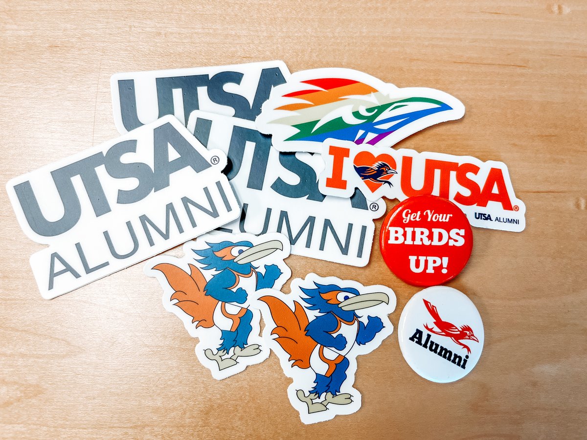 Hey 'Runners! We're new here so we want to make some friends🤙 Follow the rules below to be entered to win some #UTSAAlumni stickers! 

Entry rules: 
1) RT
2) Like this tweet
2) Follow us

Winners announced 11/1