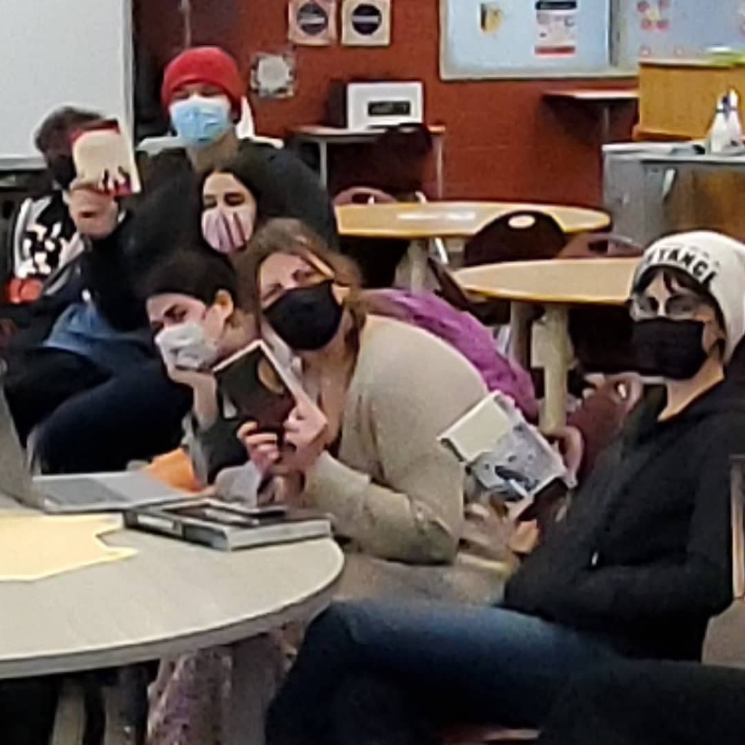 LibrarySLSS's tweet image. Great turnout for SLSS Book Club&apos;s Spooky Book Month. November is BIPOC Authors Month! @SLSSYRDSB