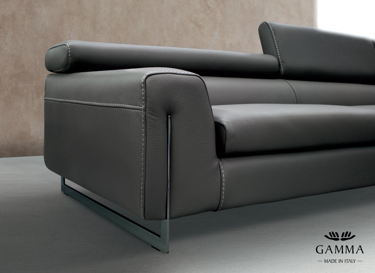 Happy (almost) Halloween Weekend!
We're celebrating with eerie black vibes...

Featuring... The Bellevue by Gamma 
This is a modern, ultra-elegant leather sofa with a metal base that slots into the armrests and headrests and can be adjusted to suit seating requirements.