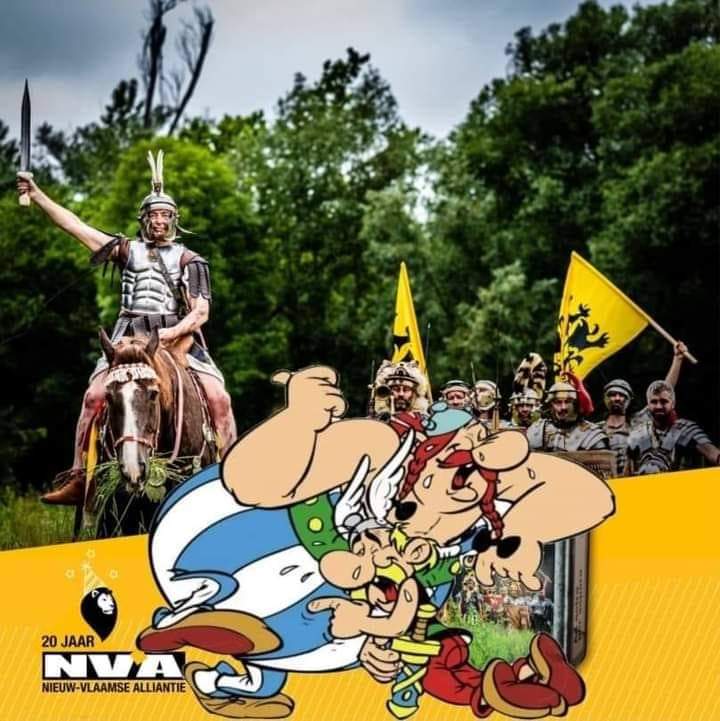 linkerbeeneerst's tweet photo. @Nieuwlander13 @polr Ik pleit voor een hoger #showgehalte in de politiek... gelukkig wordt den #vlaming op z'n wenken bediend😂😂😂😂
Ons volk wordt beschouwdt als een groepje simpele "zielen" die bij de minste grap moeten  staan gieren v/h lachen....
Daarmee zijn we #marktleider in Europa🙈🙈🙈🙈 https://t.co/vUKFu9s10e
