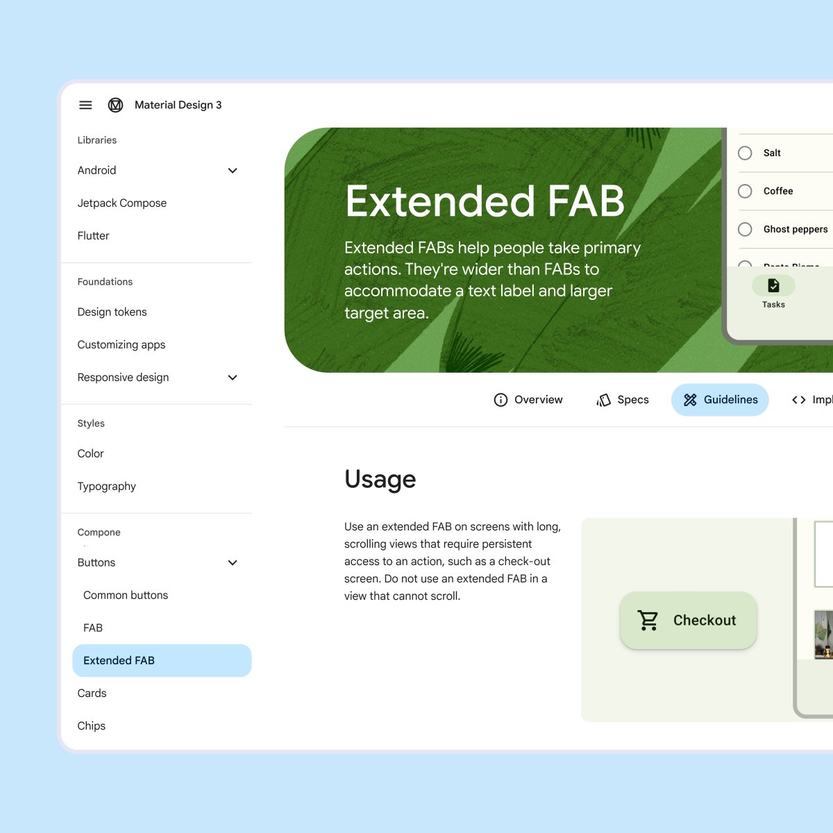 materialdesign's tweet image. 🎉 Our new website has all of our latest Material Design 3 updates!
Get access to migration guides, documentation, tools, and more at the push of a button → goo.gle/m3-material-io
#AndroidDevSummit