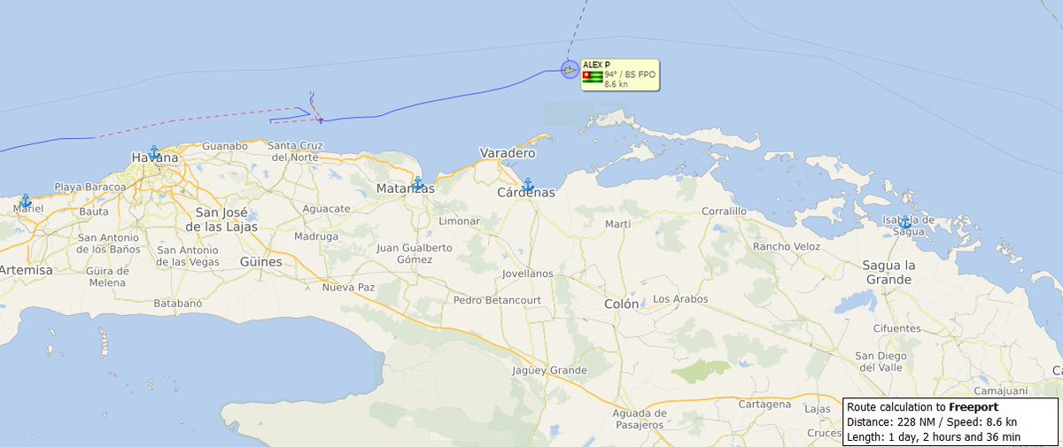 FlconEYES's tweet image. BARCOS ALREDEDRO DE CUBA, #ALEXP #IMO6816906 Carguero de Cemento, durmió frente a Santa Cruz del Norte, saliendo con rumbo Este x el Norte de Cuba. No ha estado en Cuba en 1año. #15ncuba #cubaesunadictadura #cuba #soscuba #abajoladictadura #abajoelcomunismo #abajoelpcc #28Oct