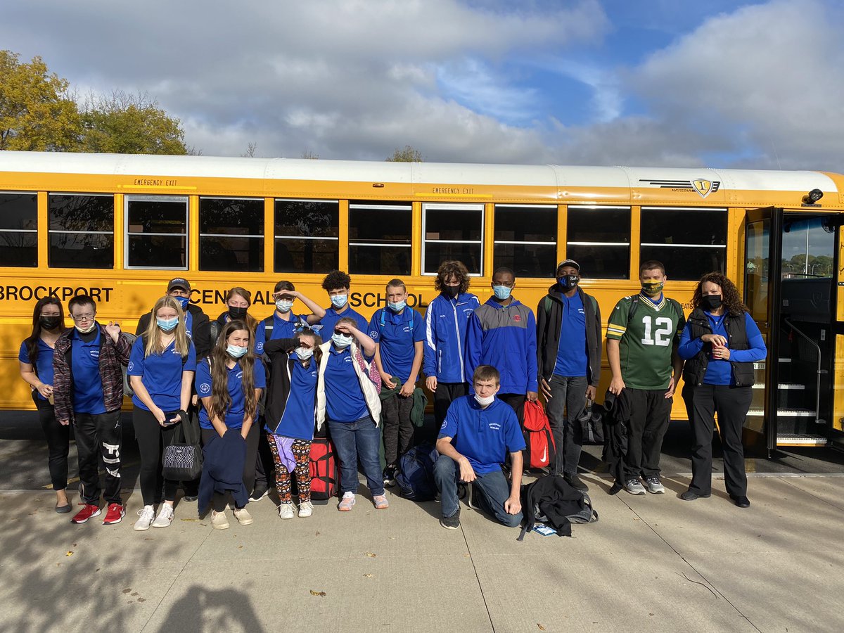 BCSDBlueDevils's tweet photo. Our @Bport_Unified team is headed out to their 1st match of the season in Batavia‼️

Good luck and have fun #BlueDevils ⚫️🔵⚪️
@sectionvunified @BrockportCSD https://t.co/oR4IjHBvLX