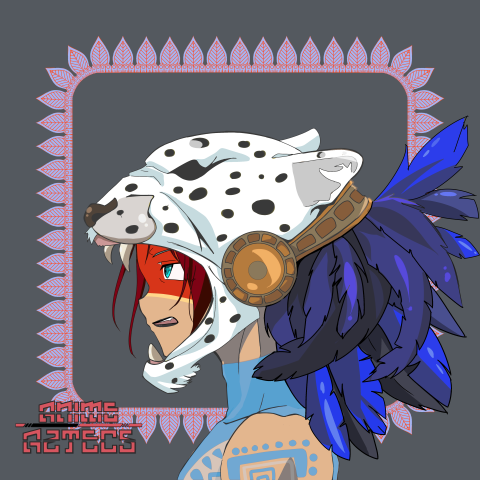 AnimeAztecs's tweet photo. The Jaguar: The Aztecs’Dark Side of Power.
#aztecs #NFT #nftart #newbigthing #NFTshill #community #history #aztechistory #aztecart https://t.co/AdJUNZNUWu