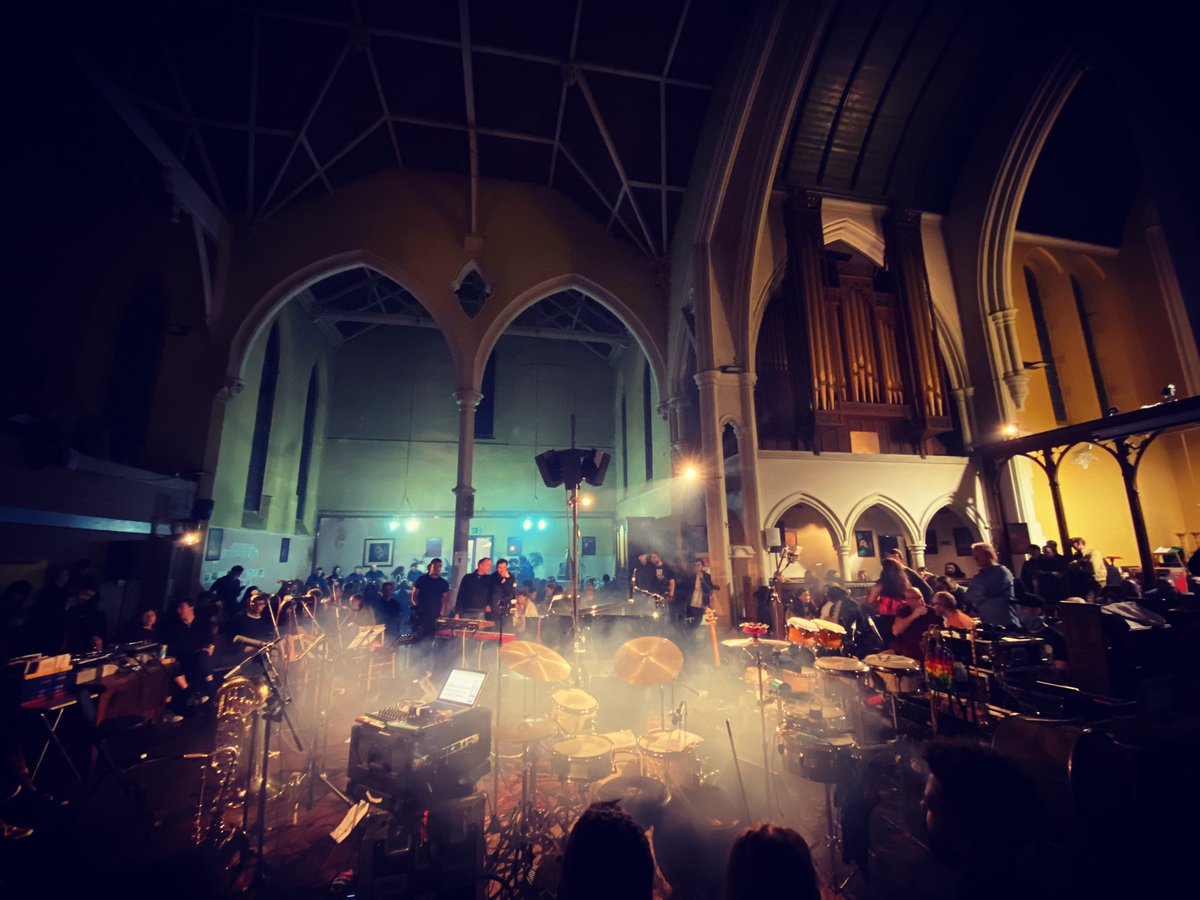 Pospo's tweet photo. Matters Unknown (Donald Byrd Songbook), Live
#mattersunknown #donaldbyrd #churchofsound #hackney #jazz #gig #concert #soldout https://t.co/OLDefHRGCv