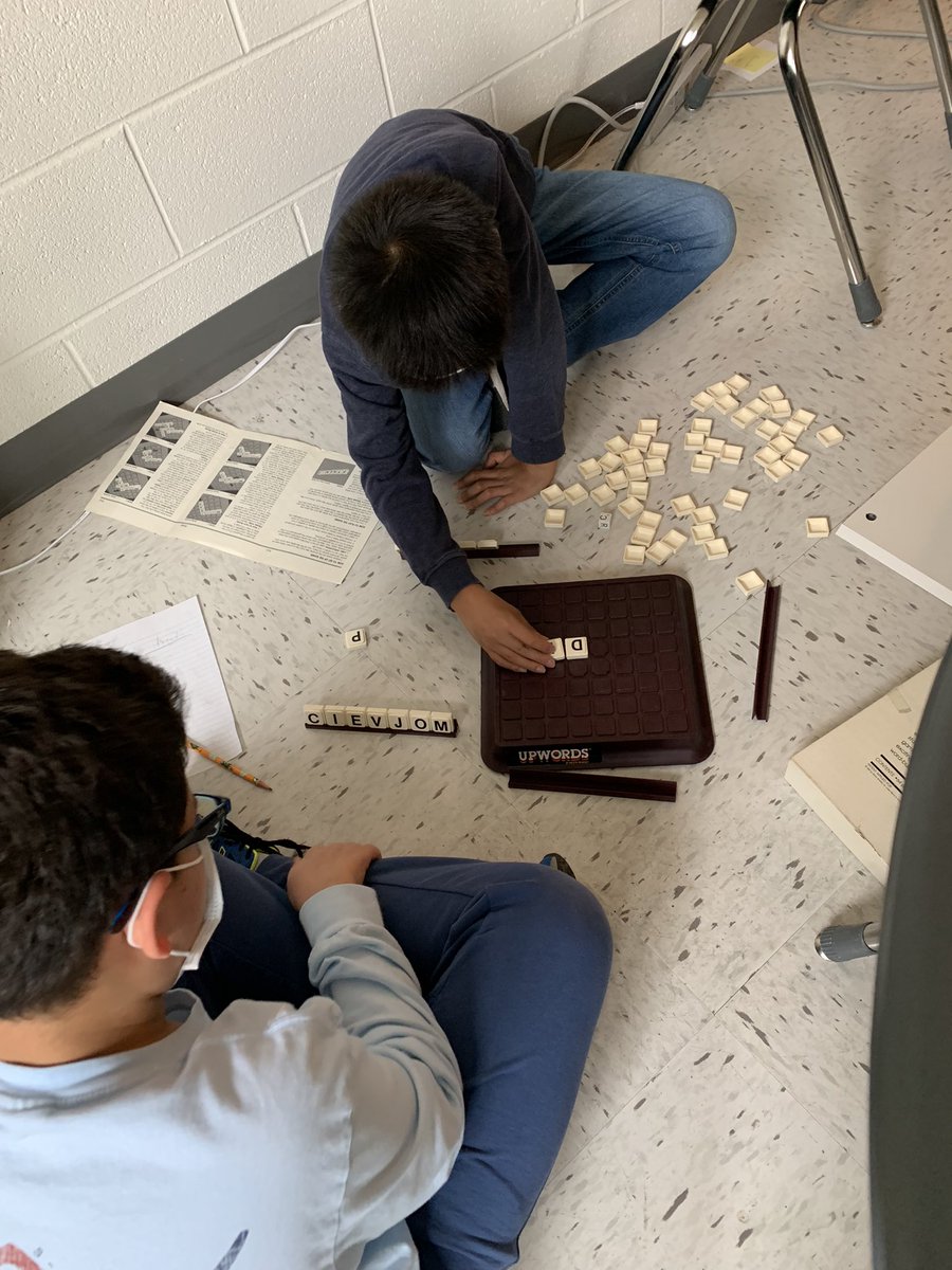 All my hardworking students finished and turned in all their work, so we spent the last day of the quarter playing games and building community! <a href="/BAM_MS_Official/">Brambleton Middle</a>