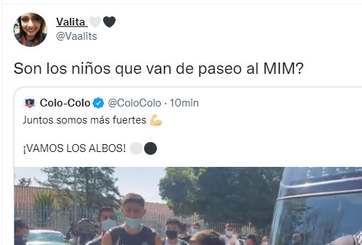 SociosColoColo's tweet photo. SON NIÑOS AFRONTANDO UNA PRESIÓN GIGANTE Y HAY GENTE QUE CÓMODAMENTE SE BURLA DE ELLOS DESDE SUS CASAS

NO, USTED NO LO HAGA https://t.co/DSY5dXGKRU