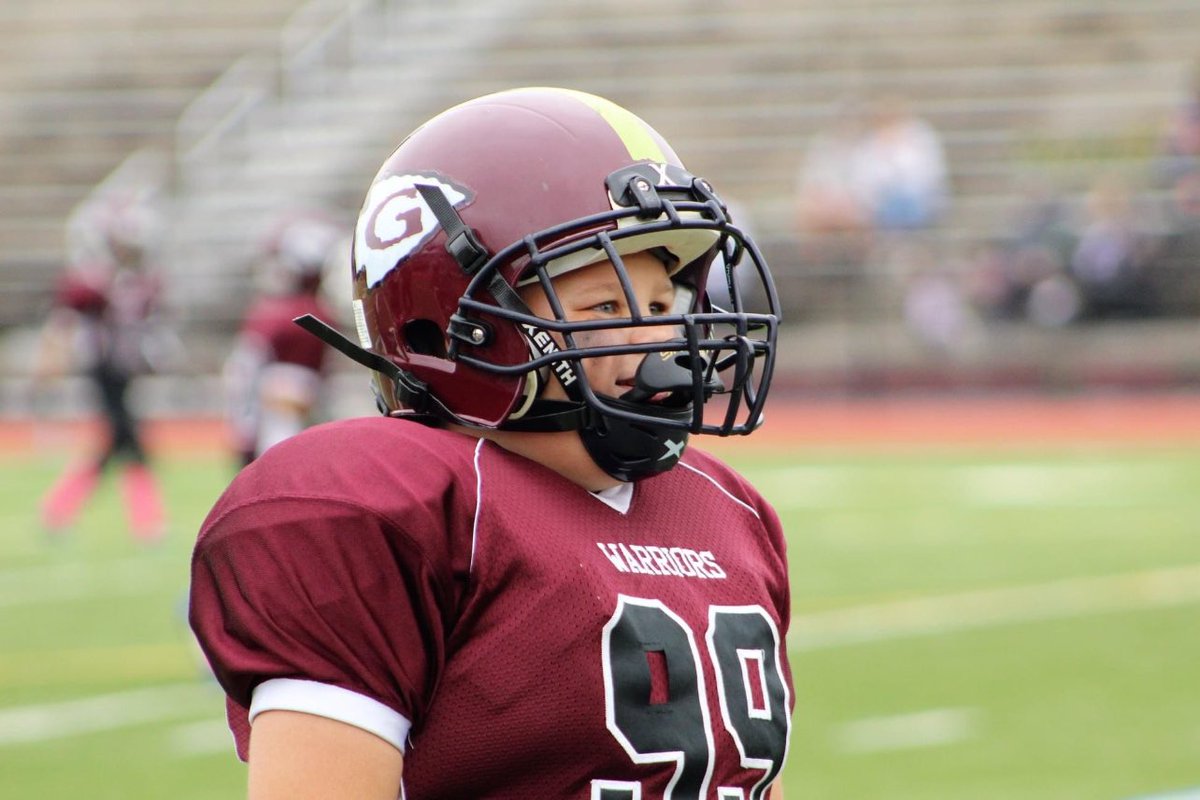 engageby's tweet photo. Jaxon has been selected for the All Star team this season! Messing up our plans to see @CoastalFootball 11/20, but this is a pretty big deal. #beastmode #99ontheline #lineman #leader #midgetfootball https://t.co/sEdSGGbXeZ