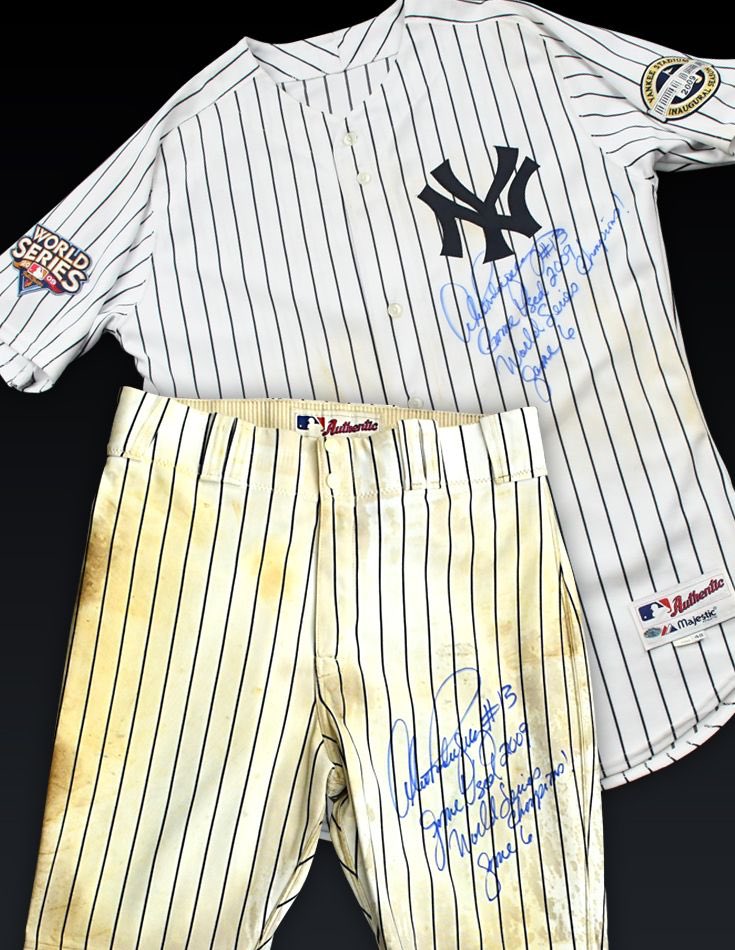 Bryan Hoch ⚾️ on X: Alex Rodriguez's jersey and pants from Game 6 of the 2009  World Series are being listed on @CollectableApp, a fractional trading  platform. You can own a share