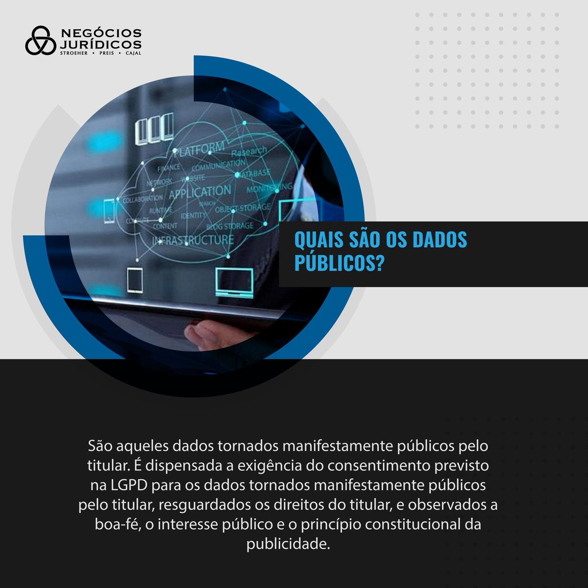 NegociosJur's tweet photo. O que são dados pessoais? Essa é uma pergunta fundamental para quem quer entender melhor a LGPD.
➡️ O dado pessoal é aquele que possibilita a identificação, direta ou indireta, da pessoa viva. https://t.co/WyHPnlcPLf