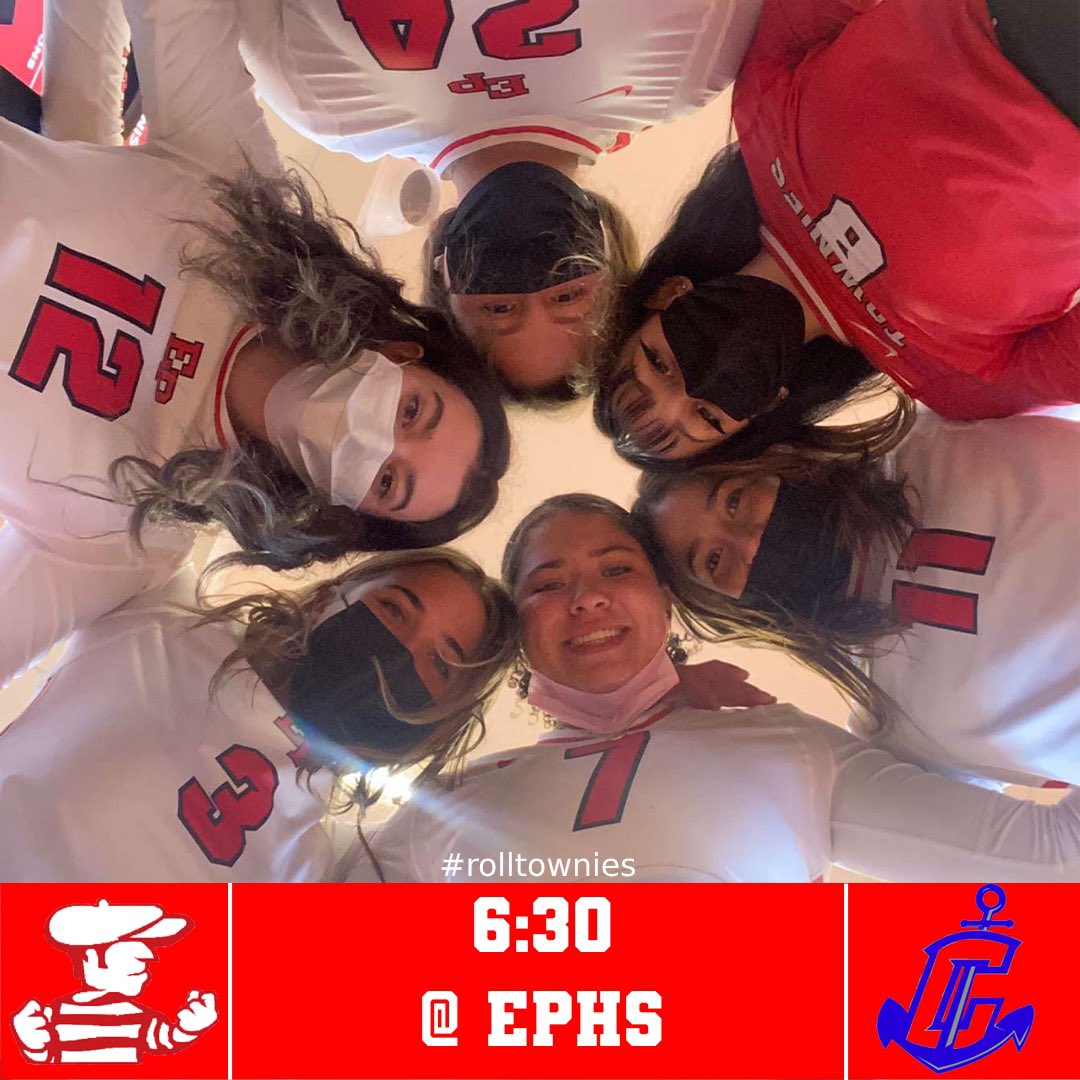 It’s a senior night double header at ephs tonight! Girls soccer takes on Scituate at 6:00 and Girls volleyball takes on cumberland at 6:30! Be there and Be loud! #rolltownies 

Theme: jerseys
