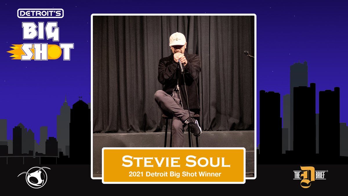 thedbrief's tweet photo. Congratulations to beatboxer Stevie Soul on being named Detroit's 2021 Big Shot! Photos by Monjoa Linkine. @planetantdet @mrsteviesoul @HooperRadio @gregrussellfilm @ArtsBeatsEats https://t.co/P8tcBFo7AY