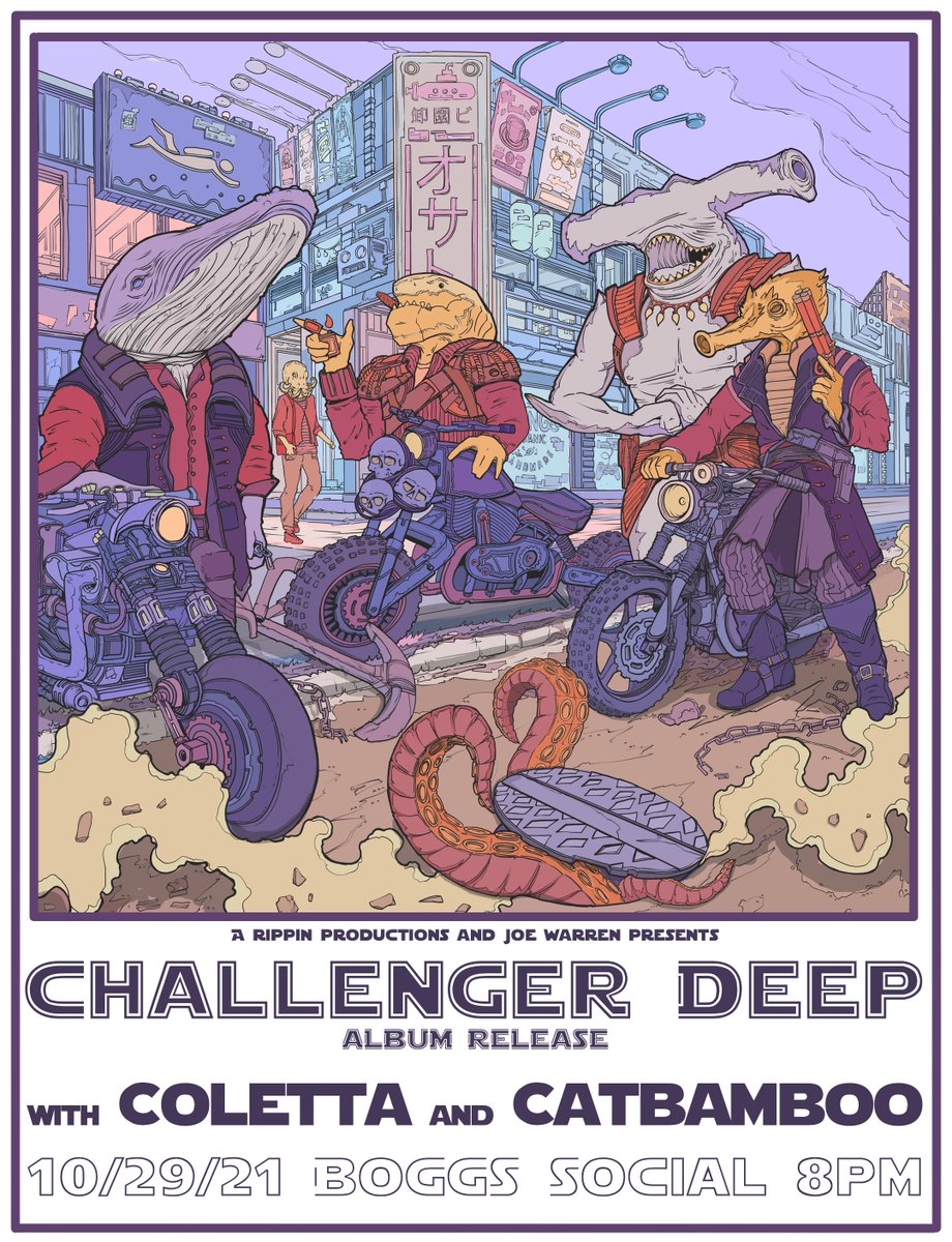 Challenger Deep (@deepdivershq) on Twitter photo CDeep album release show tomorrow at Boggs with <a href="/Catbambooo/">Catbamboo</a> & <a href="/colettamusic/">COLETTA</a> 🥰 CDeep album release show tomorrow at Boggs with <a href="/Catbambooo/">Catbamboo</a> & <a href="/colettamusic/">COLETTA</a> 🥰