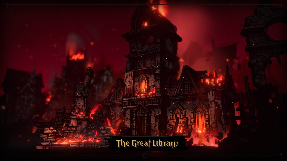 darkest dungeon town in chaos