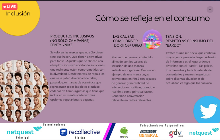 Es más importante HACER que DECIR, mostrar los valores de la marca, realizar acciones coherentes: <a href="/sofiadecarlini/">Sofia De Carlini</a> de Imaginaria 

#IDEASAMAI2021