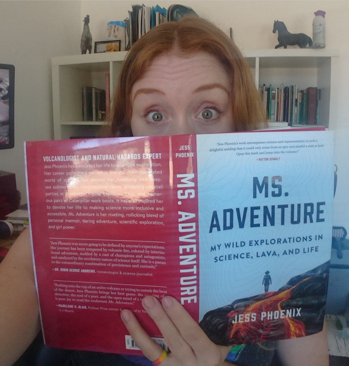 jessphoenix2018's tweet photo. Oh hey, my book made the list! 👀🌋

Pick up a copy of #MsAdventure and journey to Andean peaks &amp; undersea volcanoes, all in the name of science. Thanks, @aaas &amp; @subaru_usa!

https://t.co/CnoMyPyhb5 https://t.co/TMLLbAEEul