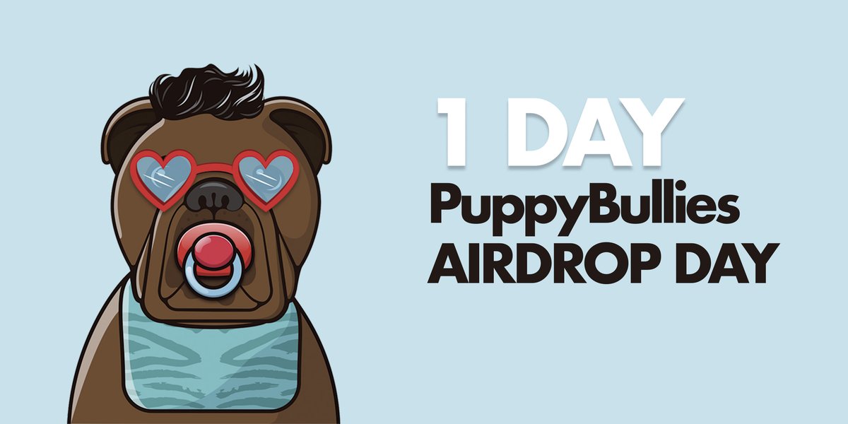 BREEDING IS COMING TOMORROW‼️

HOW TO GET A PUPPYBULLY? 

✅For every 2 Buddybullies you get 1 Puppybully (just for holding them in your wallet)

HOW CAN I GET MY BUDDUBULLY? 
👇
magiceden.io/marketplace/bu…

solsea.io/collection/616…

digitaleyes.market/collections/Bu…

👉discord.gg/rChBbamtdX