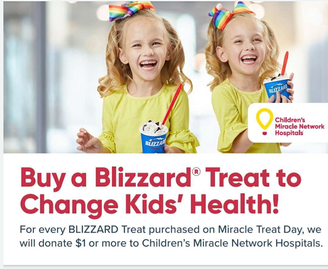Today is Miracle Treat Day!! The Indianola Dairy Queen will be participating, so stop by for a treat and support kids in need #MiracleTreatDay