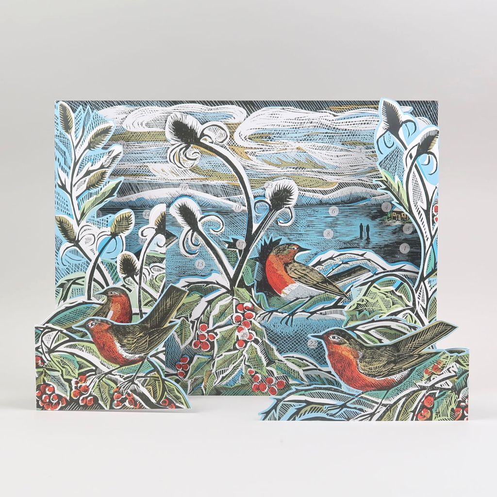 HepworthGallery's tweet photo. These traditional advent calendars, depicting a winter landscape scene illustrated by @ANGELACHARDING, are back in stock online. £8.50 each. Members get 10% off.

SHop now at https://t.co/KqGrqEUClI https://t.co/4JEr42o2yT