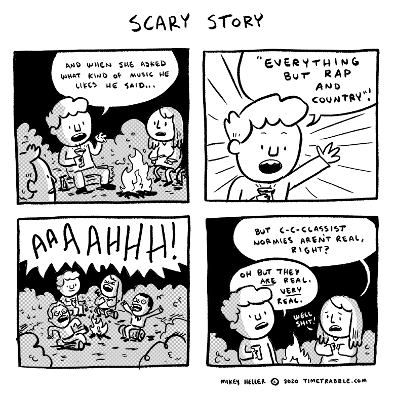 BOO! jk, here's some more halloween comics 