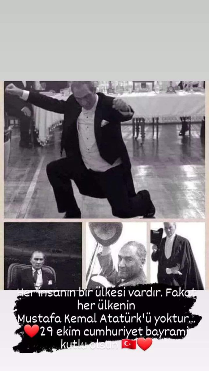 seda_kaygi's tweet photo. Her insanın bir ülkesi vardır. Fakat her ülkenin
Mustafa Kemal Atatürk'ü yoktur...❤29 ekim cumhuriyet bayrami kutlu olsun 🇹🇷❤ #29EkimCumhiyetBayramımız https://t.co/yjuyd1DUvV