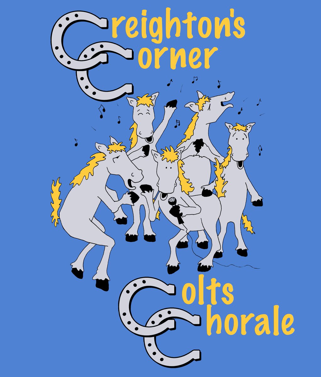 MrD_MusicNotes's tweet photo. Here’s the new T-shirt design for the new CCE “Colts Chorale” Looking forward to singing the national anthem at the ⁦@LoudounUnitedFC⁩ on Saturday at 1pm. #ccecoltschorale #creightonscorner #lcps #elementarychorus ⁦@the_corner_lcps⁩ https://t.co/s91NJ3GRDS