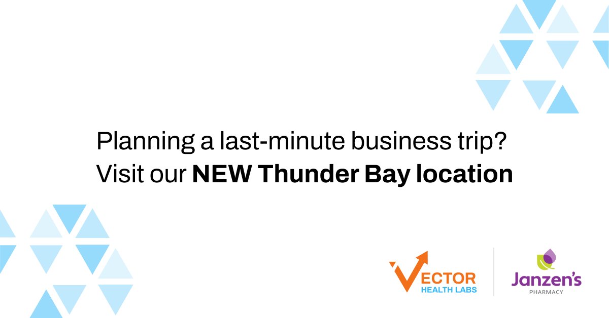 VectorHealthlab's tweet image. NEW location alert: #ThunderBay at Janzen’s Pharmacy Northwood Park! Schedule your COVID-19 test today!  vectorhealth.ca/thunderbay-nor…