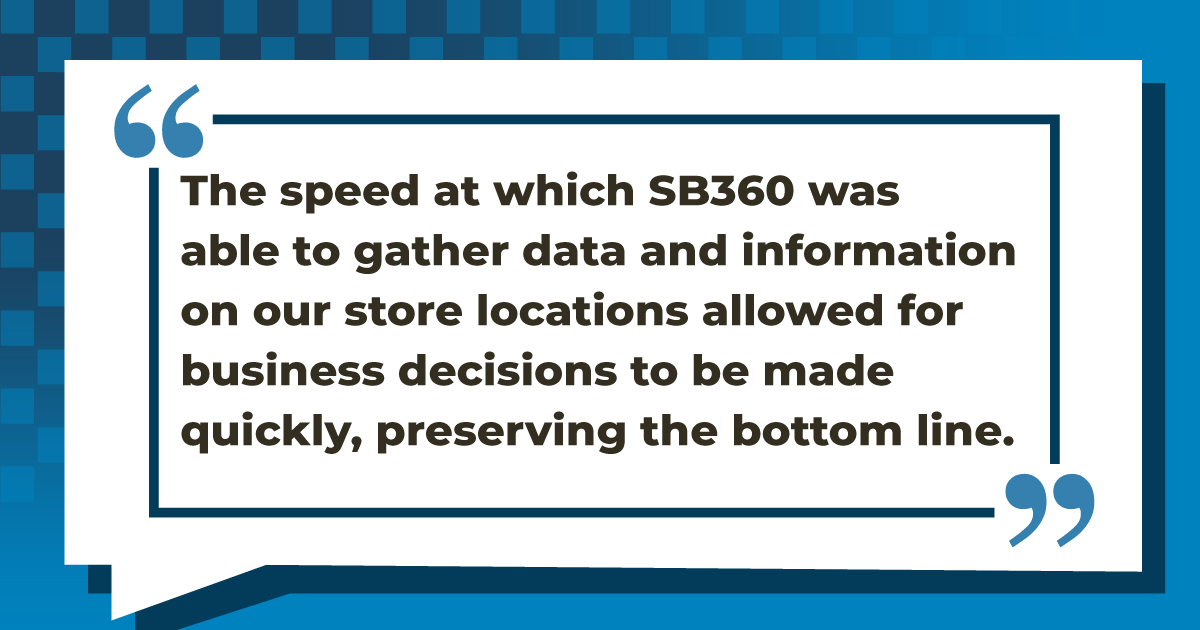 SB360Capital's tweet photo. SB360's field teams preserve the bottom line by forming a powerful front line – visiting our client's stores, collecting critical data, and communicating intelligence back to management.  #RetailServices #MaximizeValue #AssetRecovery

https://t.co/Hp4XIDiOrd https://t.co/EGyVHnCqvv