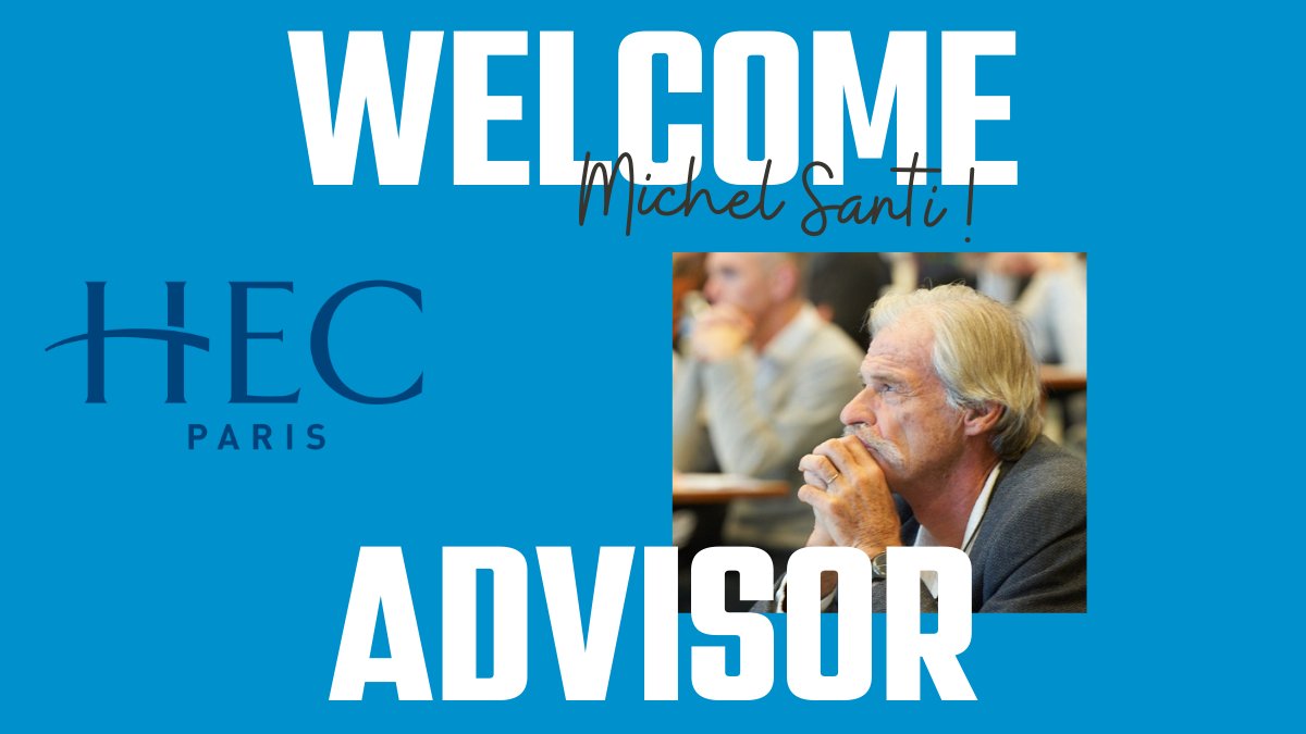 GaleonCare's tweet photo. We are pleased to announce our New Advisor Michel Santi, Professor Emeritus at @HECParis !
Master of Strategy, Autor of Strategor, Michel is supporting us on the whole business strategy about #Health #Data #Blockchain.
Welcome Michel Santi to our Galeon’s Tribe ! https://t.co/HpXjsx4Exn