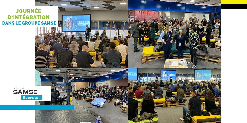 RHGroupeSAMSE's tweet image. 8Le 18 novembre à #alpexpo, c&apos;était notre journée d&apos;intégration du #groupesamse.
Plus de 150 collaborateurs provenant de 350 points de vente en France étaient présents !
Convivialité, partage, simplicité, authenticité ... étaient au RDV ! Merci à tous pour votre participation 👏