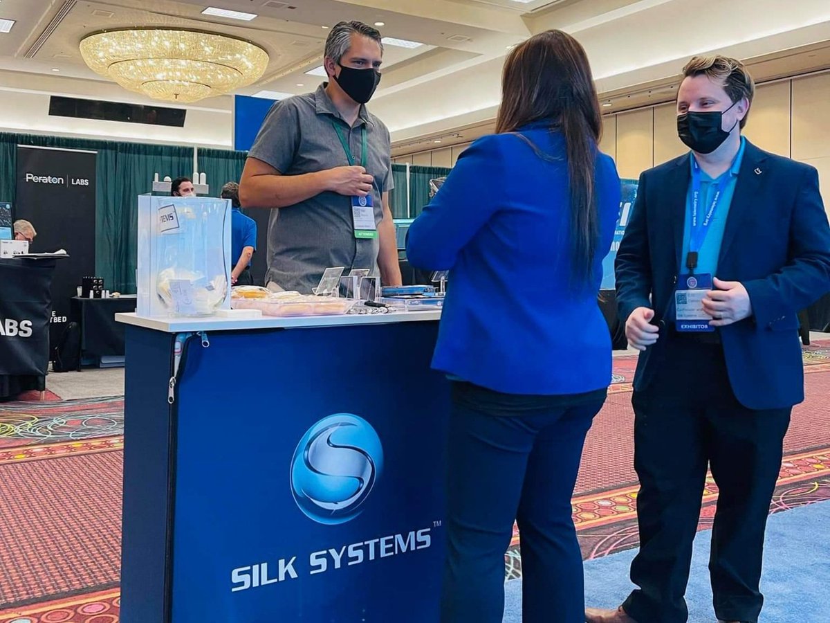 silk_systems's tweet photo. ITC 2021 Las Vegas Day 2 Highlights!
#SilkSystems #InnovationAsSmoothAsSilk #ITC #InternationalTelemeteringConference #ITCUSARocks #LasVegas #Ballys https://t.co/LabHuShYwm