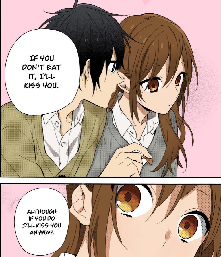 colored an iconic horimiya scene that was never animated <//3 