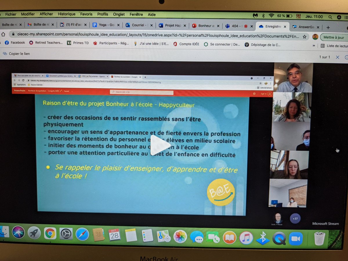Très fier d'avoir présenté mon projet Happyculteur au 3e congrès IDÉE éducation entrepreneuriale consciente en compagnie <a href="/annie/">annie chrien</a> <a href="/melanie/">@melanie</a> <a href="/MPascalHupe/">Pascal Hupé</a> <a href="/JamieRBeaudin/">Jamie Beaudin</a> #bonheuralecole #happyculteur
