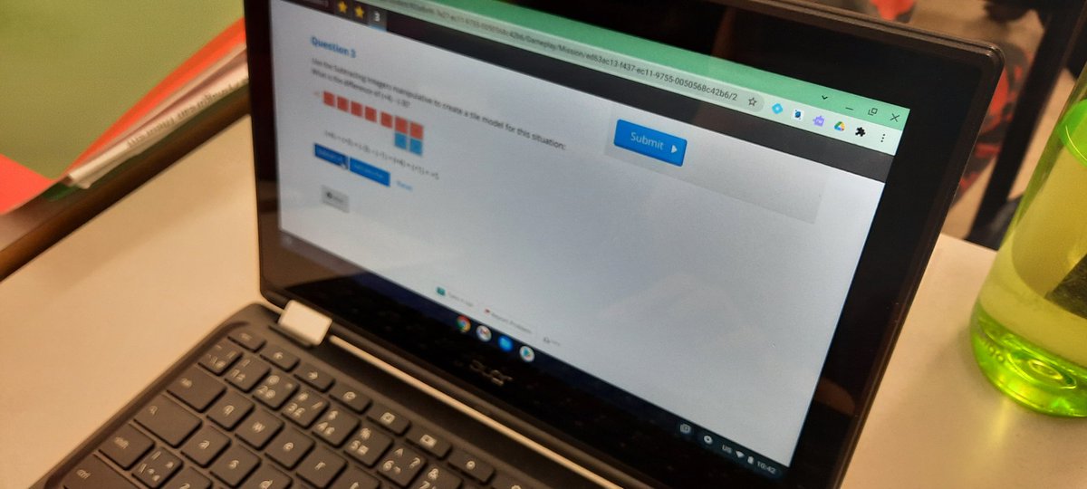 MrSimpsonMath's tweet photo. Using @knowledgehook and a pixel art activity today to see what grade 8 students remember about adding and subtracting integers. https://t.co/GXCF7inrEY