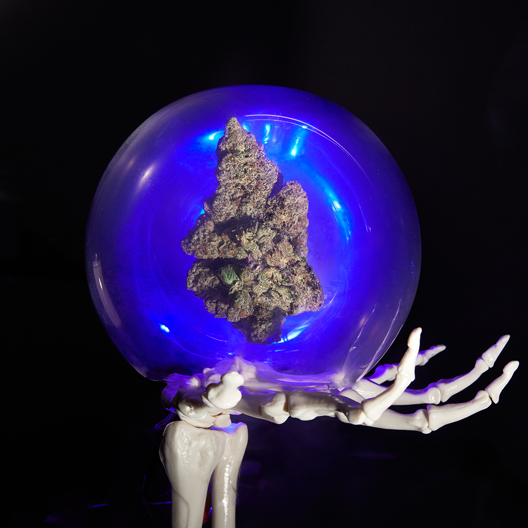 The crystal ball sees lots of weed in your future 🔮