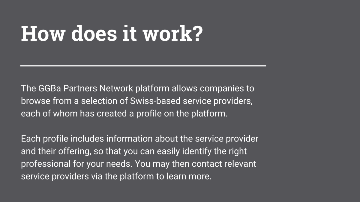 GGBa_Invest's tweet photo. Investing in 🇨🇭 has just become even easier!
Our new #PartnersNetwork platform connects you to reputable service providers and organizations based in Western #Switzerland who can support you in establishing or expanding your activities in the region.
➡https://t.co/PuPNM7Mrek https://t.co/qSukBu8Sdv
