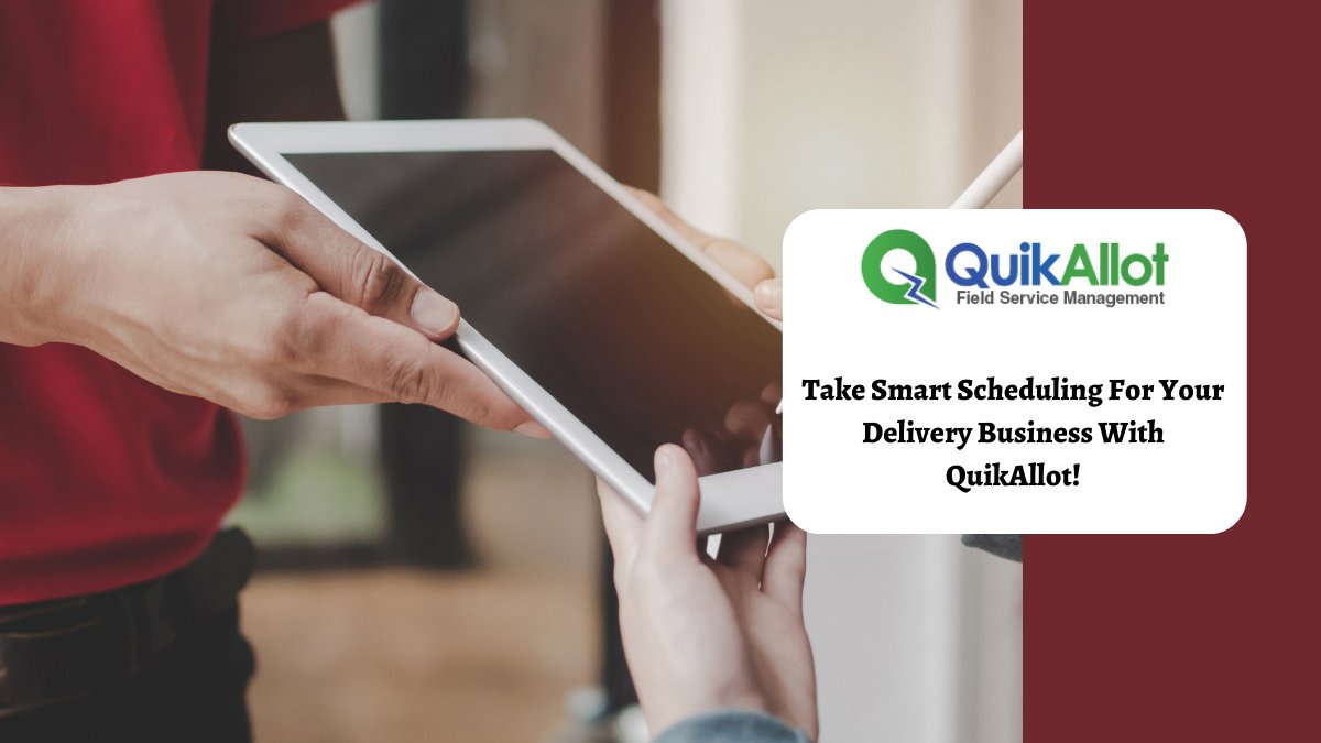 quikonesolution's tweet photo. Want to make your #DeliveryBusiness in #USA, scheduling process more simple and efficient? 

Have a try with #QuikAllot’s #ServiceSchedulingSoftware and see the massive change it makes your venture! 

Watch our demo today! https://t.co/uxAv3SKWH7

#ServiceDispatchSoftware https://t.co/iViRGKsiKj