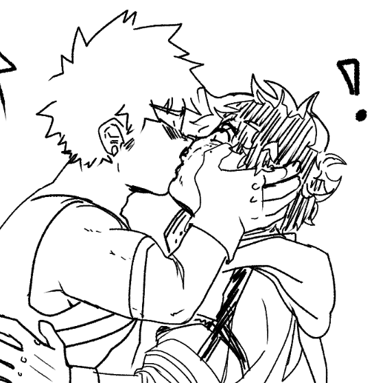 #bakudeku #bkdk hes not used to the other k word.