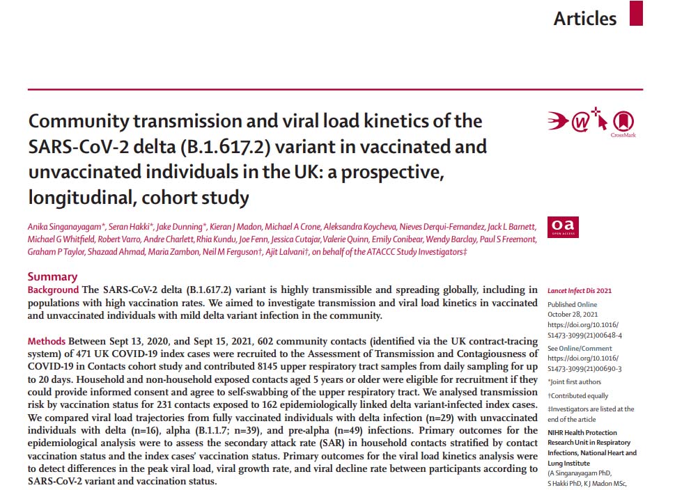 The Lancet on Twitter "NEW—COVID19 vaccines lower the risk of
